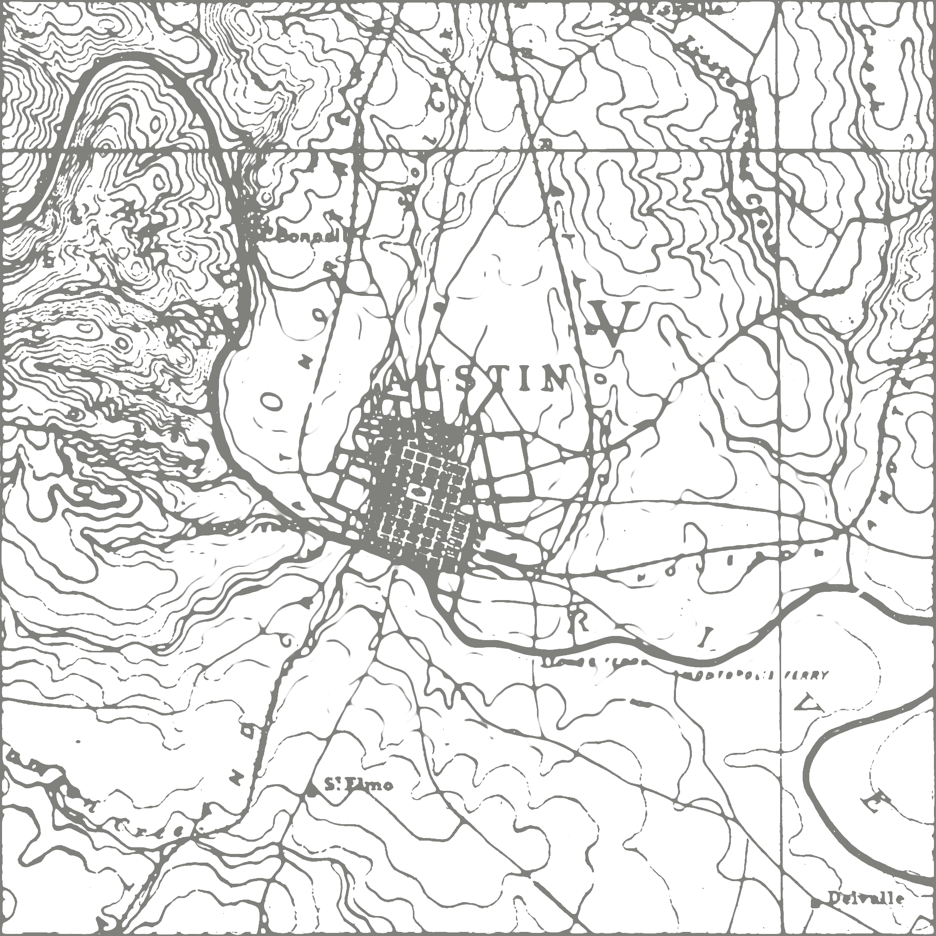 austin map